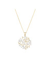 Pendentif "Louve" Or bicolore