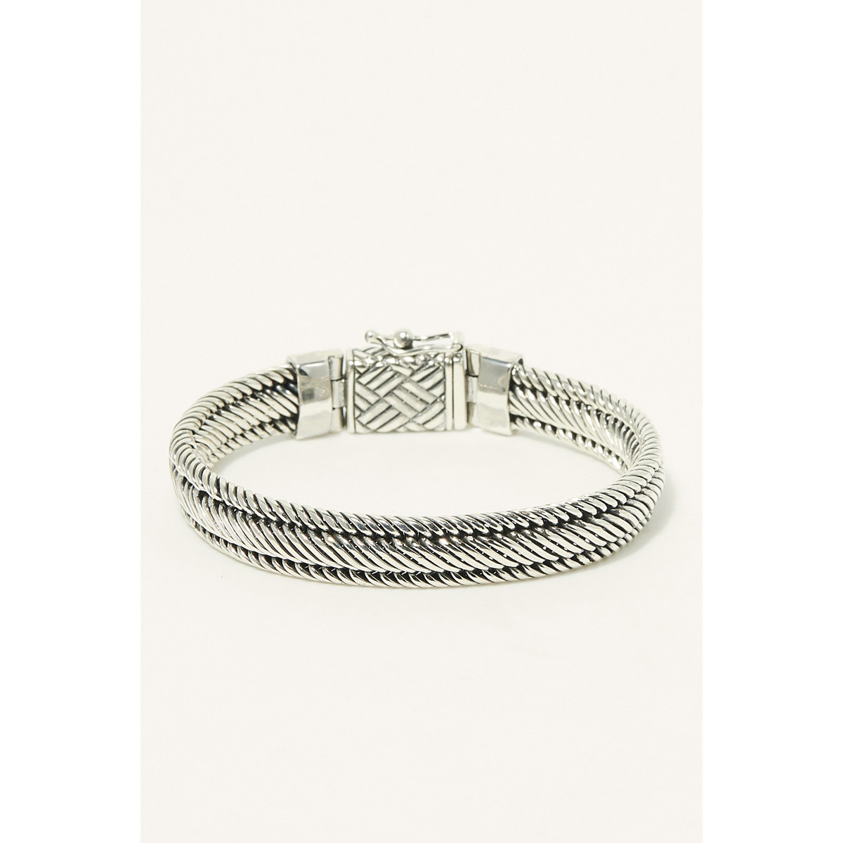 Bracelet Homme Argent 925/1000"Senan" Taille L Bracelet Homme Argent 925/1000"Senan" Taille L