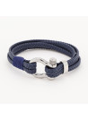 Bracelet Homme Cuir et Acier"Ferion" Taille L