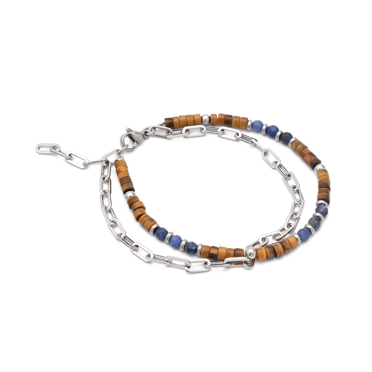 Bracelet Homme en Acier"Helion"