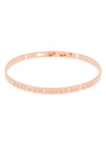 Bracelet à message "Best Mom In The Galaxy" Laiton rosé