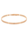 Bracelet à message "Toi Et Moi Contre Le Reste du Monde" Laiton rosé