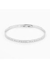 Bracelet à message "Tu es ma sœur, Ma Moitié" Laiton argenté