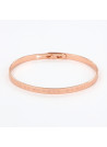Bracelet à message "Tu es ma sœur, Ma Moitié" Laiton rosé