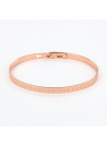 Bracelet à message "Tu Étoiles Mes Rêves" Laiton rosé