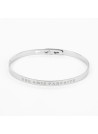 Bracelet à message "Une Amie Parfaite" Laiton argenté