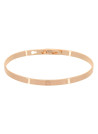 Bracelet à message "Veggie" Laiton rosé