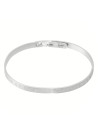 Bracelet à message "Je ne Rale Pas Je m'Exprime" Laiton argenté