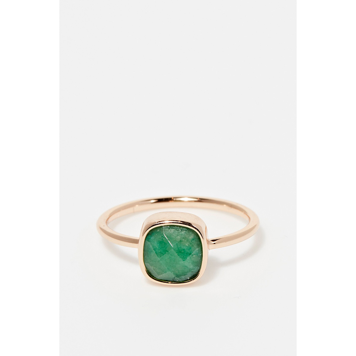 Bague "Arcadia" Aventurine Laiton doré Bague "Arcadia" Aventurine Laiton doré