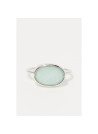 Bague Aliya Amazonite Laiton "Aube"