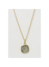 Collier "Givralis", labradorite Laiton doré