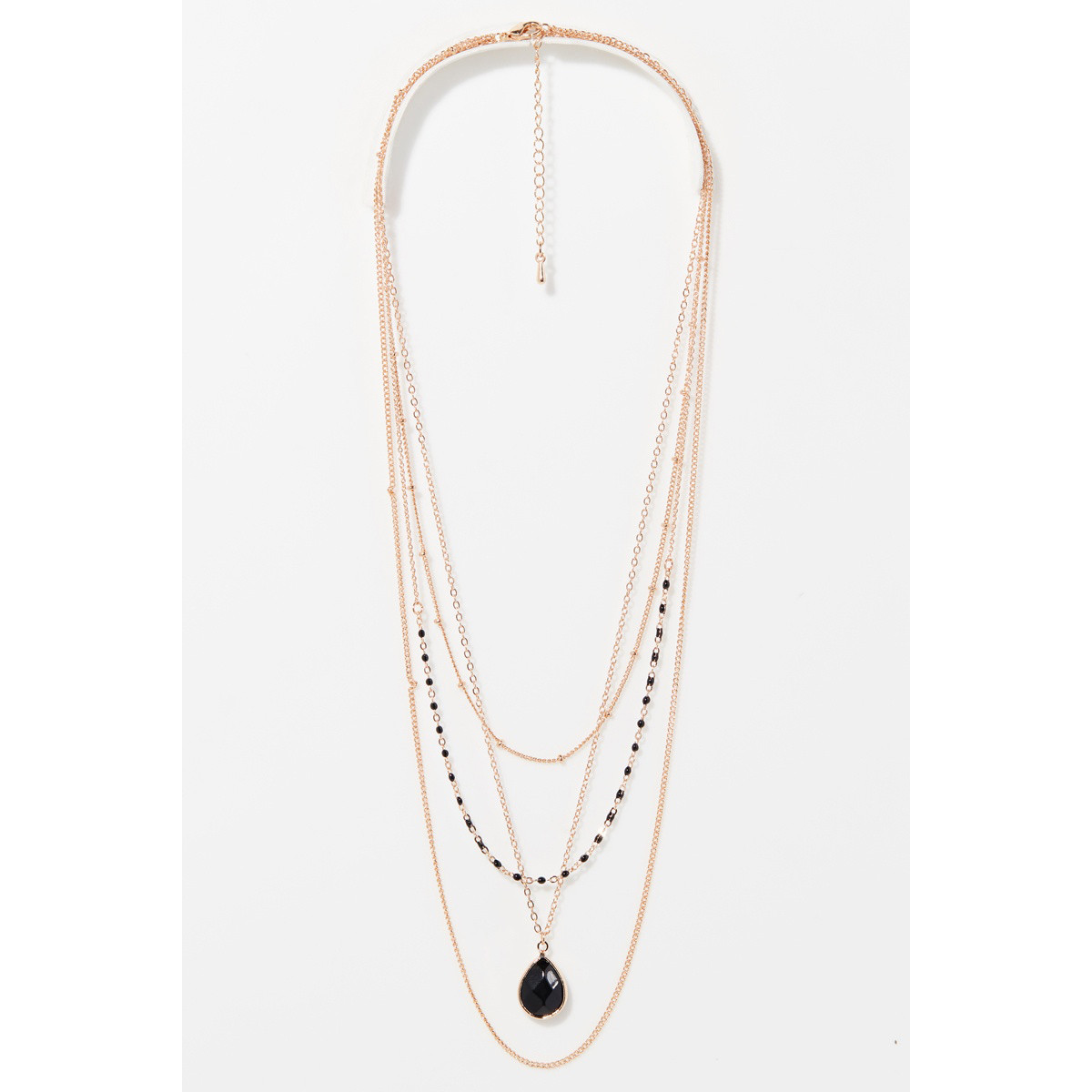 Collier"Horus" multi rang Agate Laiton doré Collier"Horus" multi rang Agate Laiton doré
