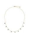Collier "Idylle" Agatecouleur Mix Laiton doré