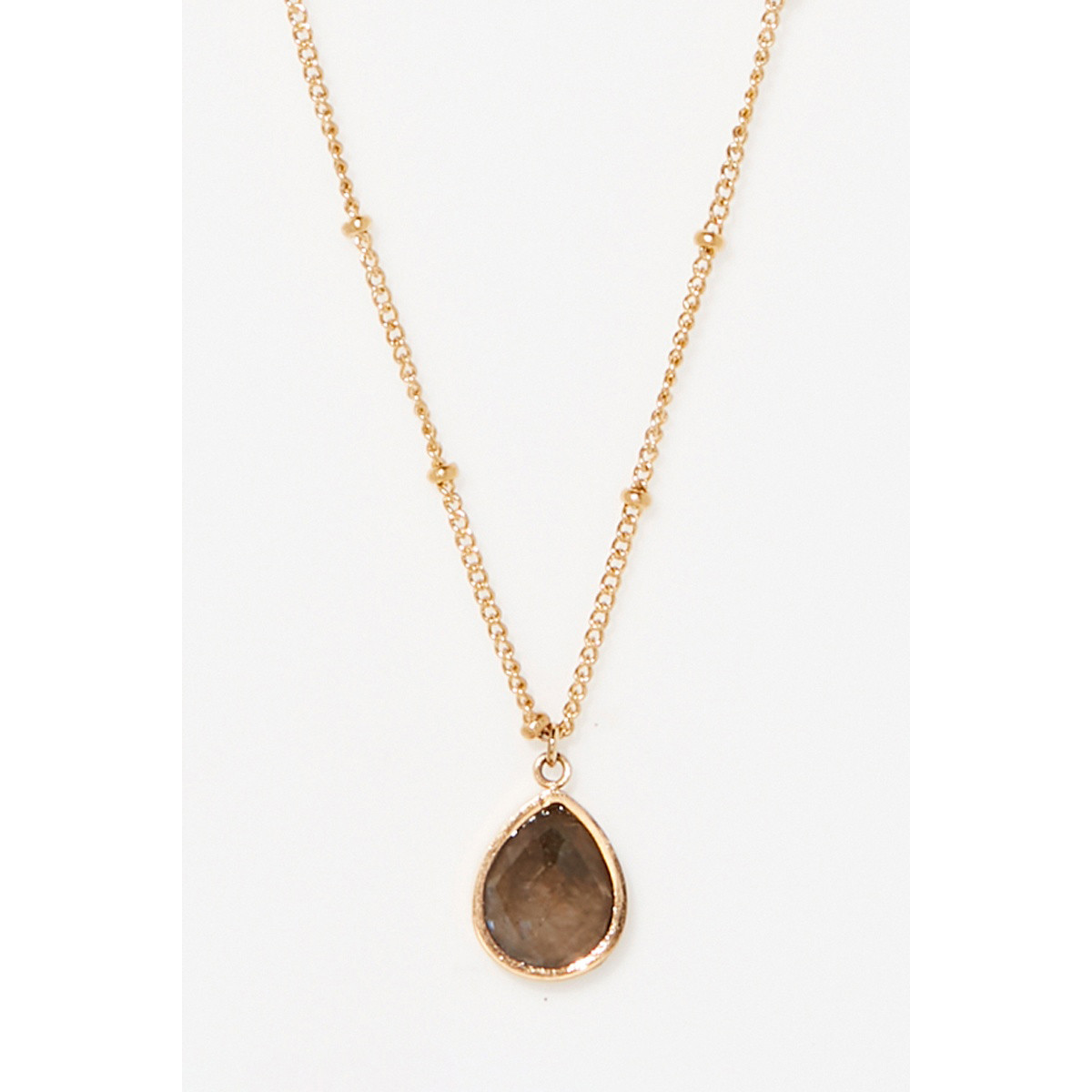 Collier Laiton doré"Lithos" Collier Laiton doré"Lithos"