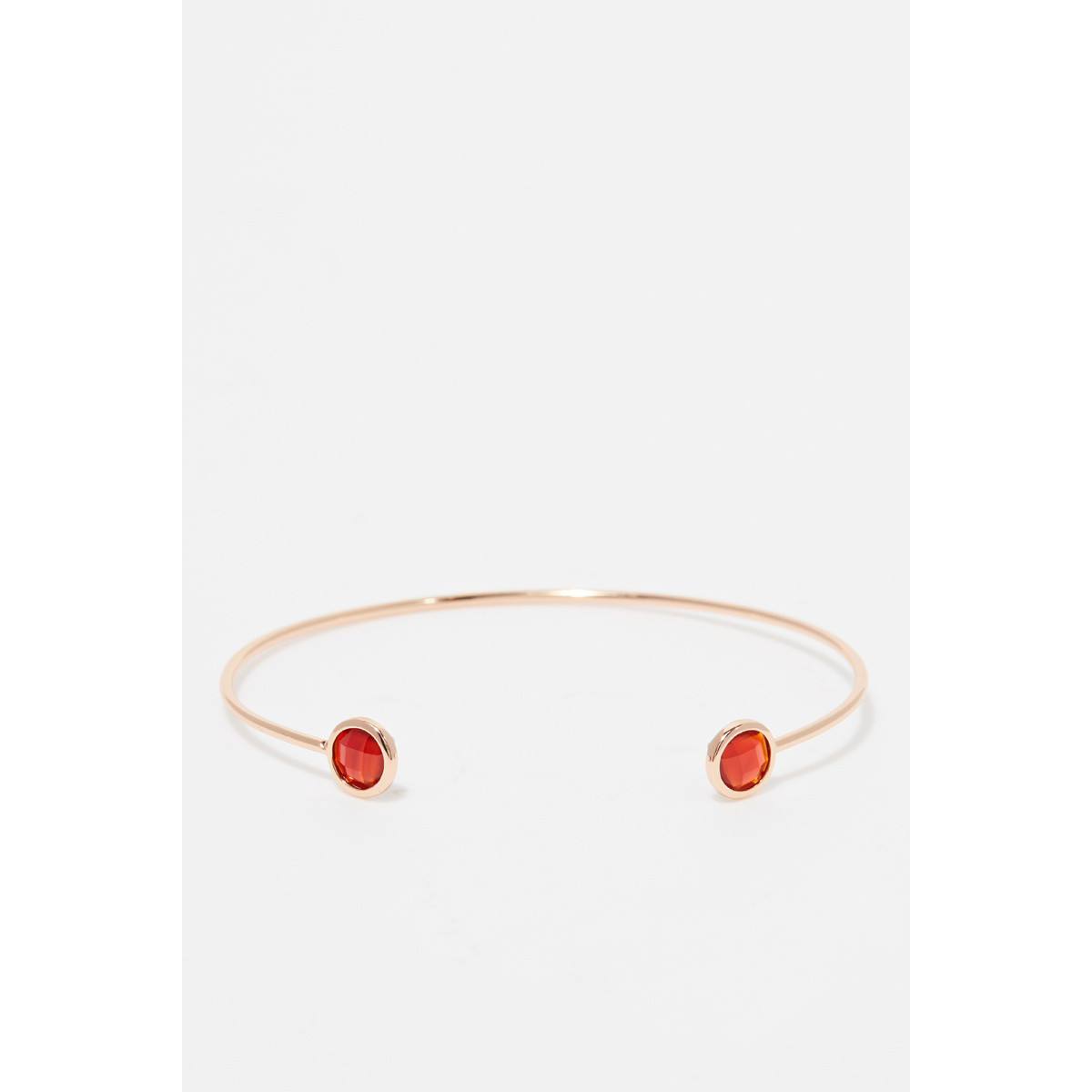 Bracelet "Vespera" Cornaline Laiton rosé Bracelet "Vespera" Cornaline Laiton rosé