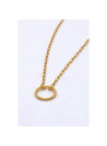 Collier "Meissa" Argent 925 / 1000 Doré