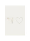 Boucles d'oreilles "Noctis" Argent 925 / 1000