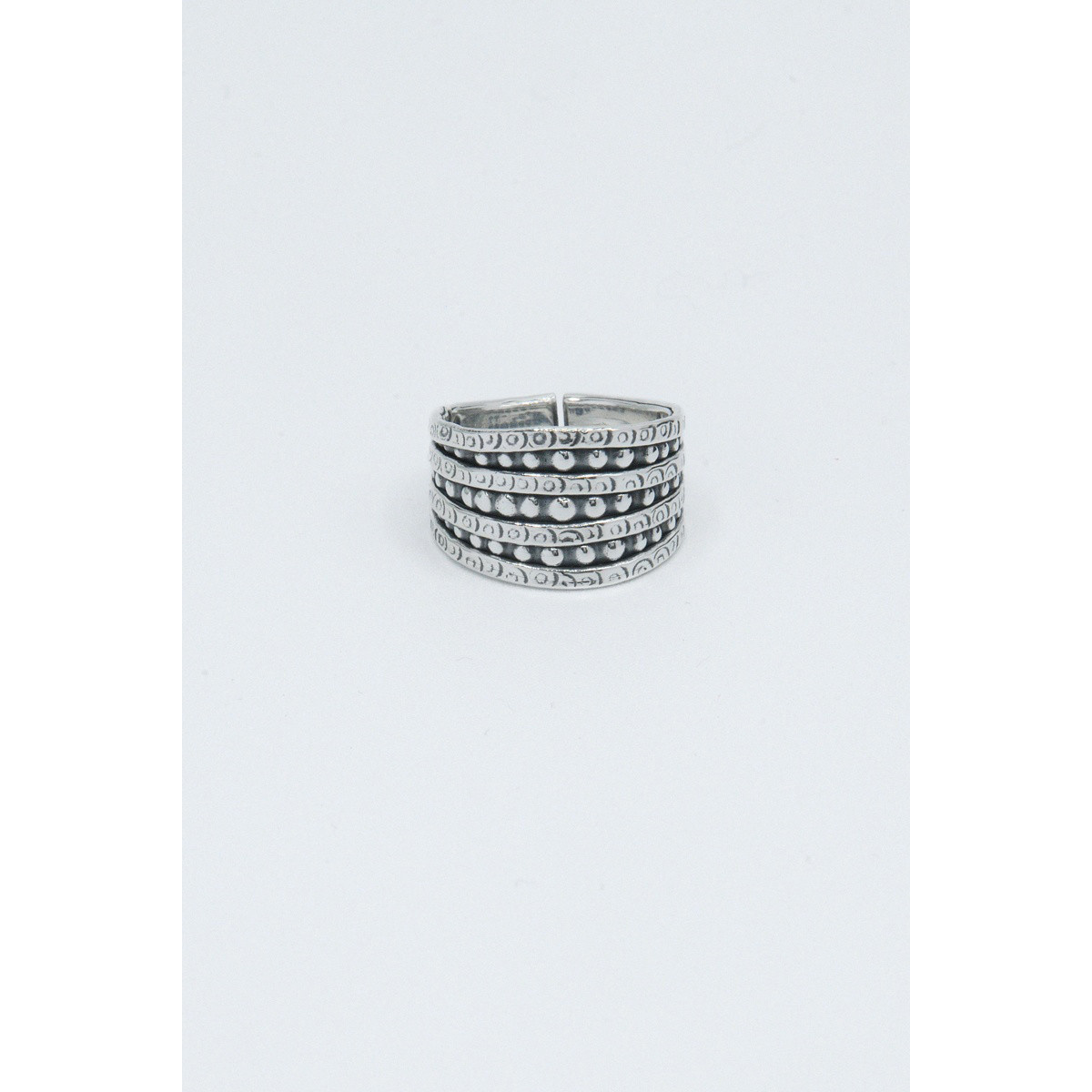 Bague "Anacahuita" Argent Massif 925/1000