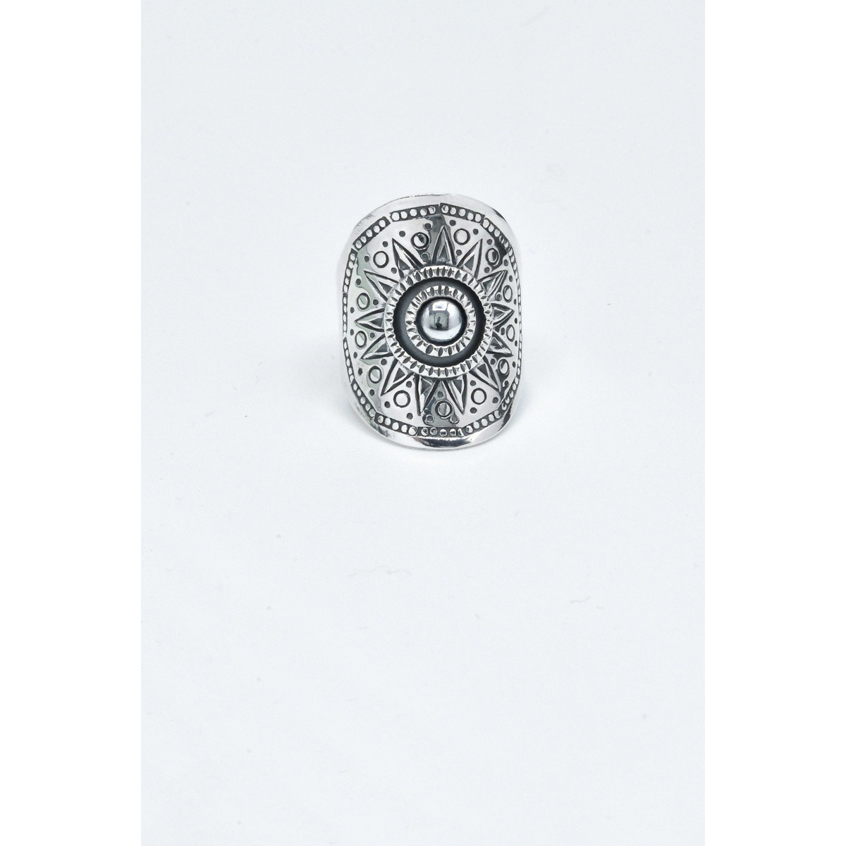 Bague "Bromelia" Argent Massif 925/1000