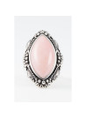 Bague "Limón" Opale rose et Argent Massif 925/1000