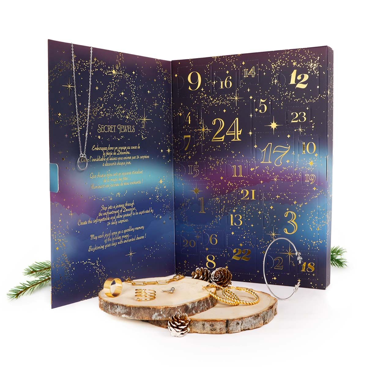 Calendrier de l'Avent 2024 - 24 Bijoux Calendrier de l'Avent - 24 Bijoux