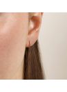 Boucles d'oreilles "Ma Chérie" Or rose et Diamant