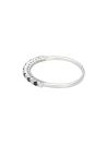 Bague "Amicale" Or blanc et Saphir
