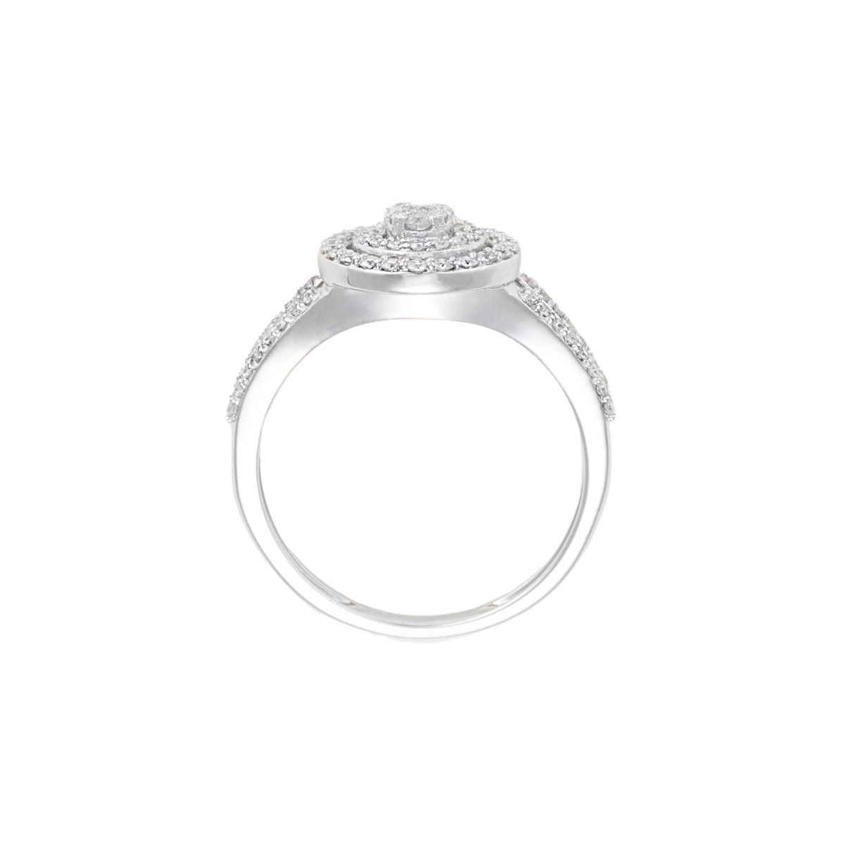 Bague "Amour Antique" Or blanc et Diamant Bague "Amour Antique" Or blanc et Diamant