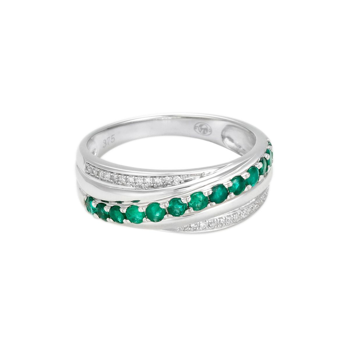 Bague "Engouement Sublime" Or blanc et Grenat Bague "Engouement Sublime" Or blanc et Grenat