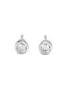 Boucles d'oreilles "Athéna Exquise" Or blanc et Diamant