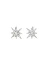 Boucles d'oreilles "Harmonieuse" Or blanc et Diamant