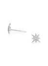Boucles d'oreilles "Harmonieuse" Or blanc et Diamant