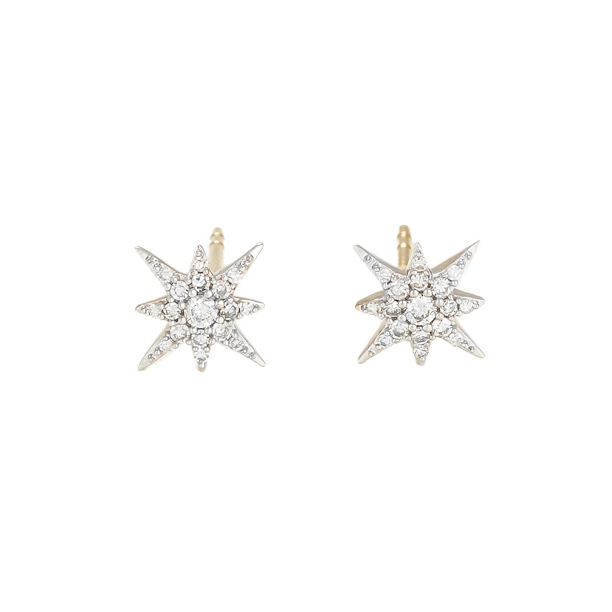 Boucles d'oreilles "Harmonieuse" Or jaune et Diamant Boucles d'oreilles "Harmonieuse" Or jaune et Diamant