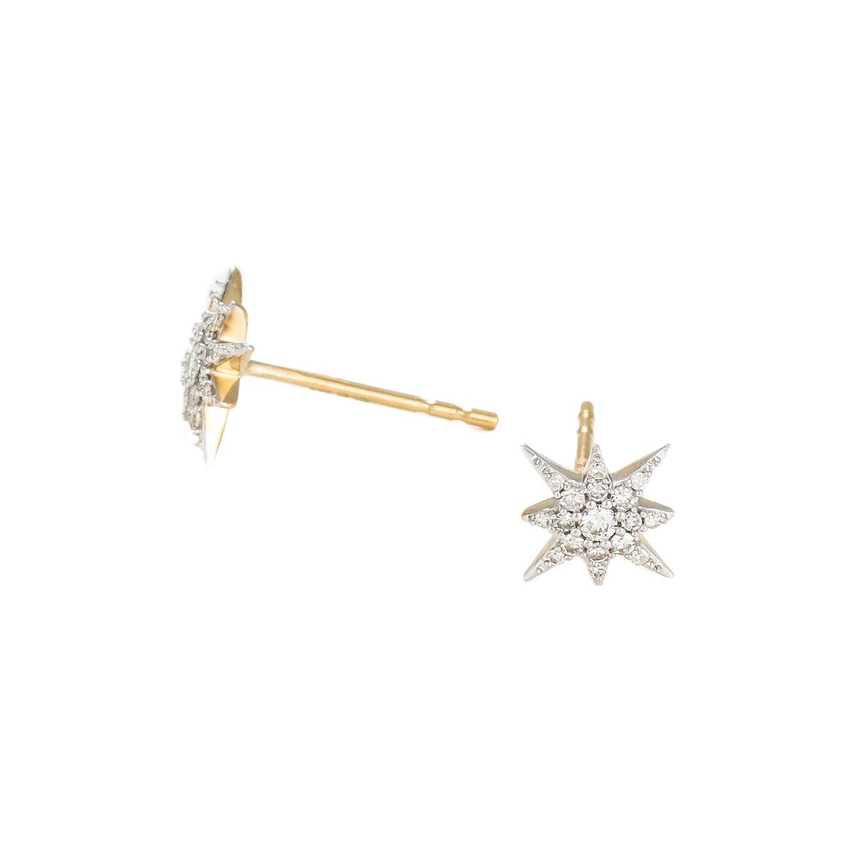 Boucles d'oreilles "Harmonieuse" Or jaune et Diamant Boucles d'oreilles "Harmonieuse" Or jaune et Diamant