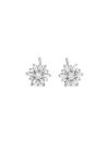 Boucles d'oreilles "Héroïque" Or blanc et Diamant