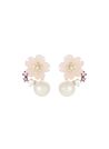 Boucles d'oreilles "Irremplaçable" Or jaune et Multipierres