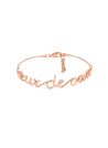 Bracelet à message "Sœur de Cœur" Laiton rosé