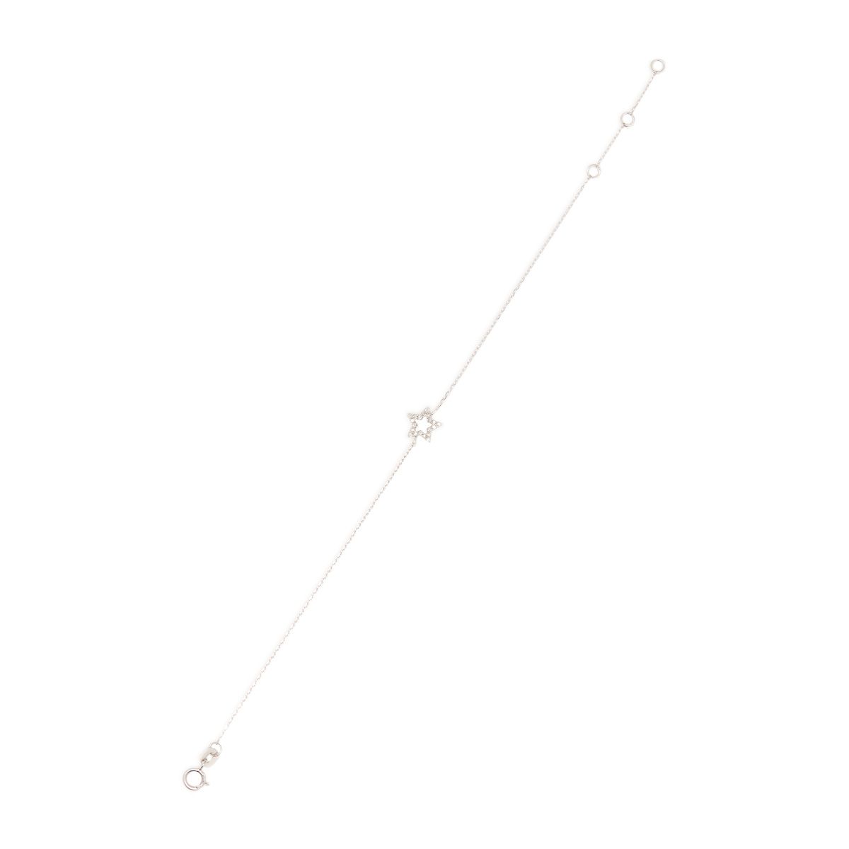 Bracelet "Amour Olympien" Or blanc et Diamant Bracelet "Amour Olympien" Or blanc et Diamant