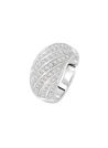 Bague " Corinne" Or blanc et Diamant