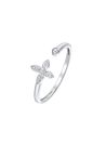 Bague "Édifiante" Or blanc et Diamant