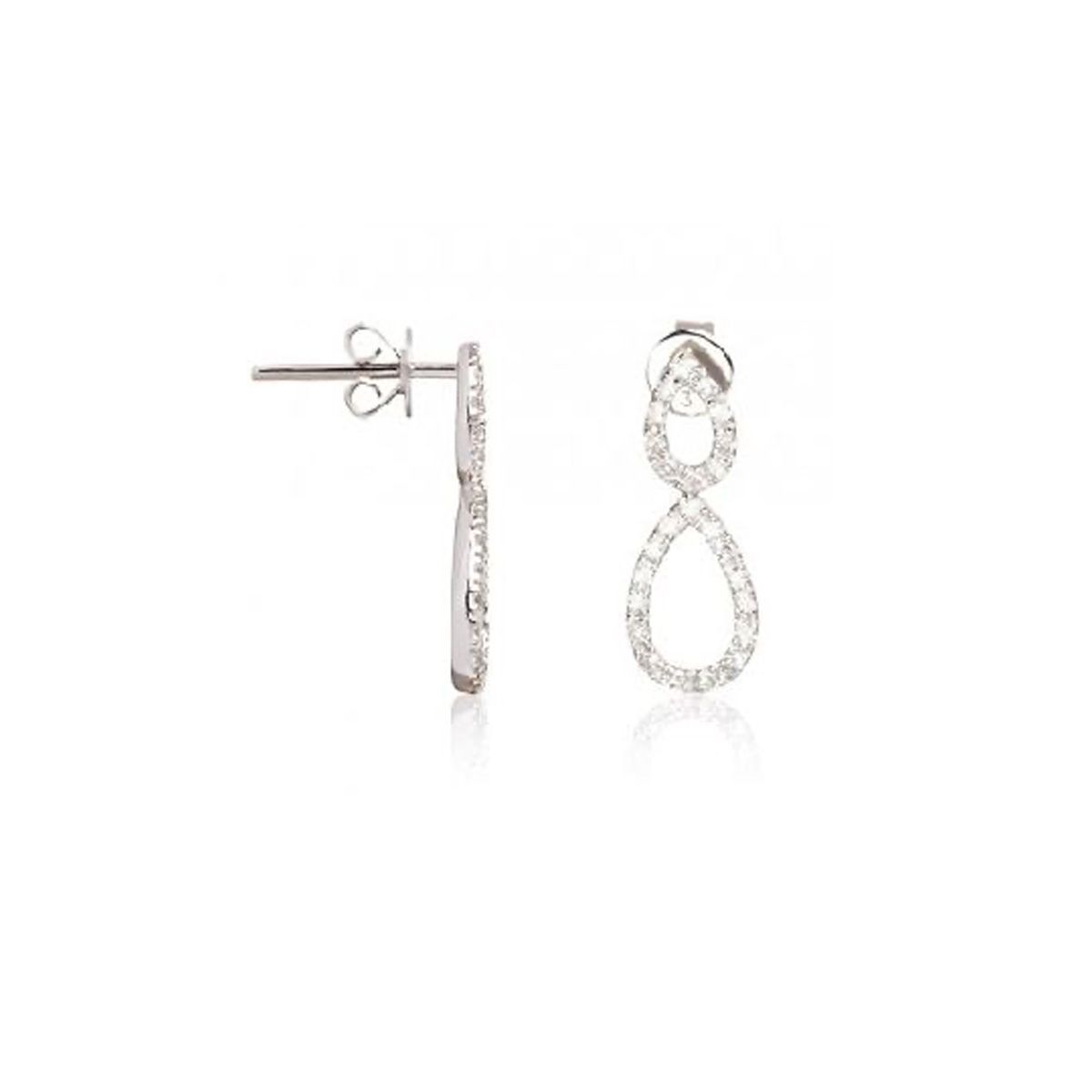 Boucles d'oreilles "Flottante" Or jaune et Diamant Boucles d'oreilles "Flottante" Or jaune et Diamant