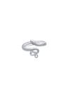 Bague "Haloae" Argent 925 / 1000