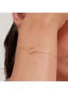 Bracelet "Salutaire" Or jaune et Diamant