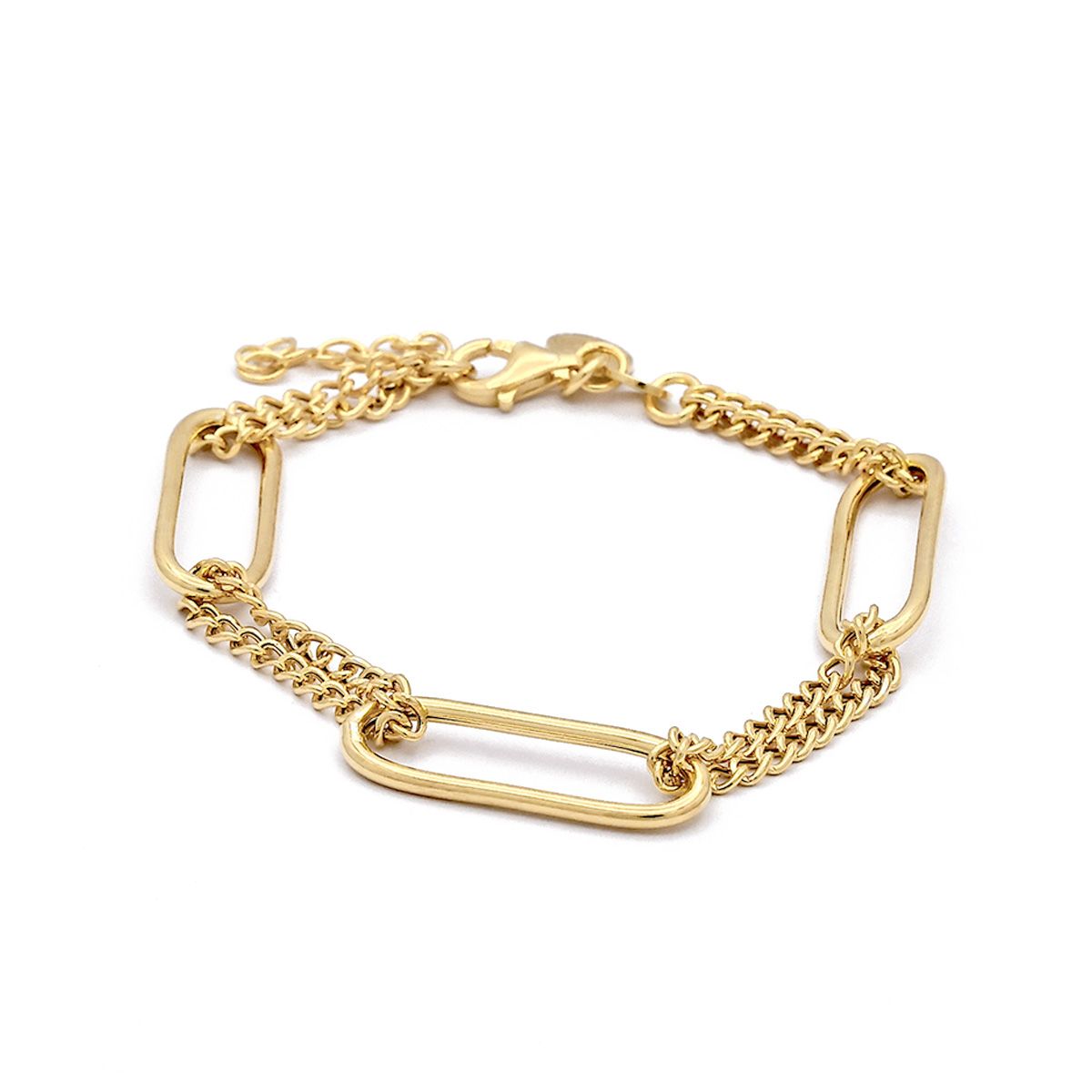 Bracelet "Quasar" Argent 925 / 1000 doré Bracelet "Quasar" Argent 925 / 1000 doré