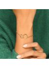 Bracelet "Rhea" Argent 925 / 1000 doré