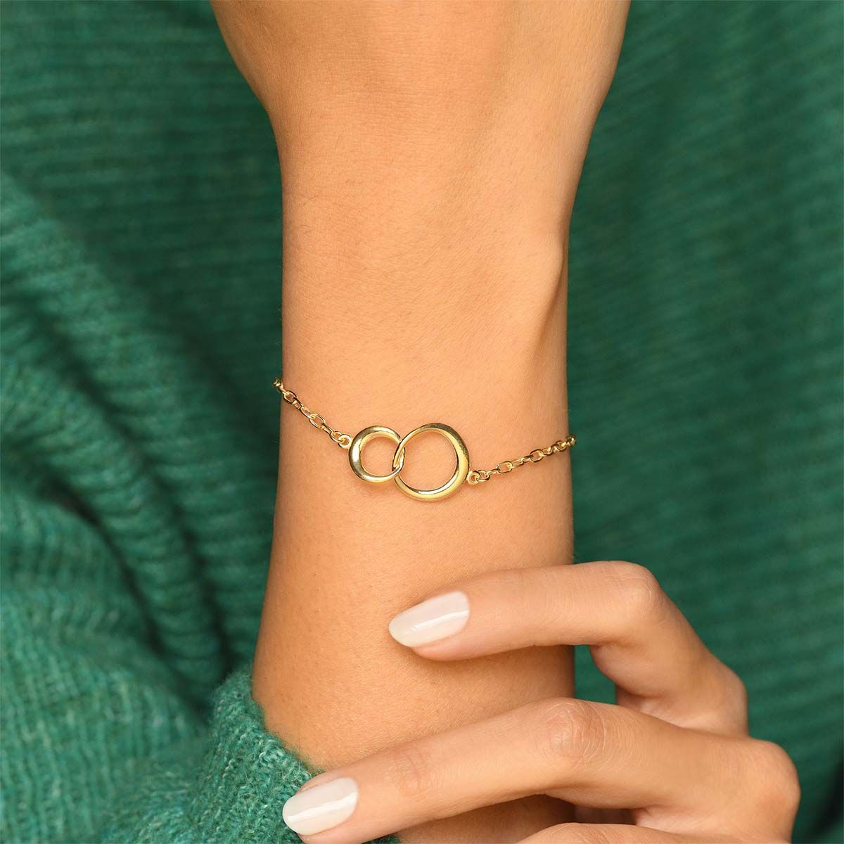 Bracelet "Rhea" Argent 925 / 1000 doré Bracelet "Rhea" Argent 925 / 1000 doré