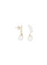Boucles d'oreilles "Opaline" Or jaune