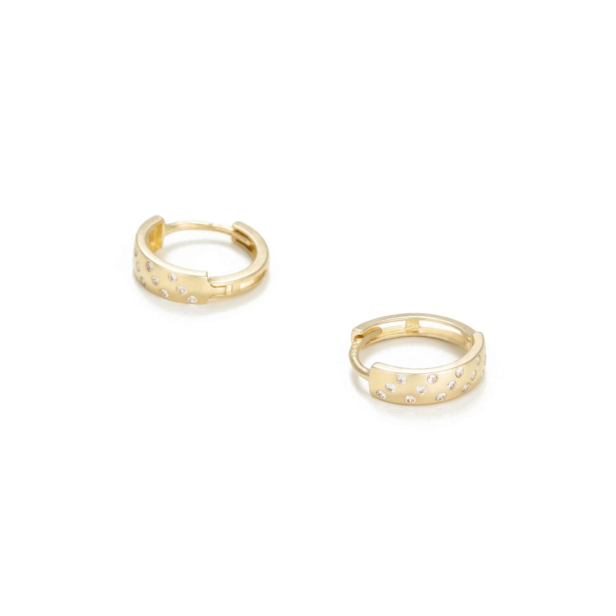 Boucles d'oreilles "Torrent" Or jaune