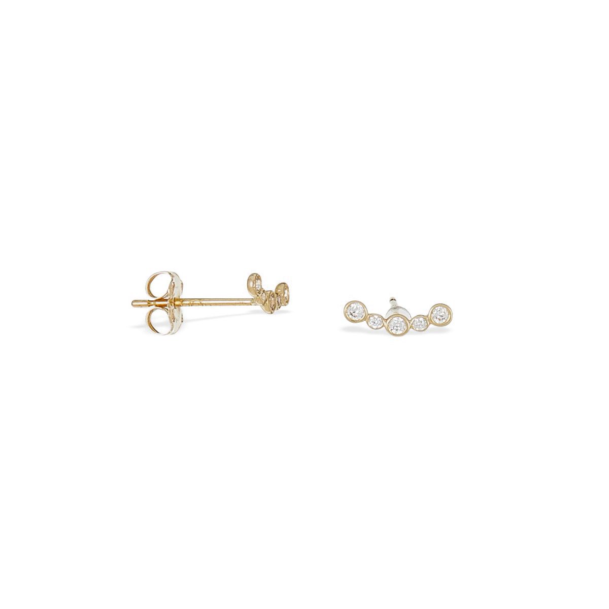 Boucles d'oreilles "Écoute" Or jaune