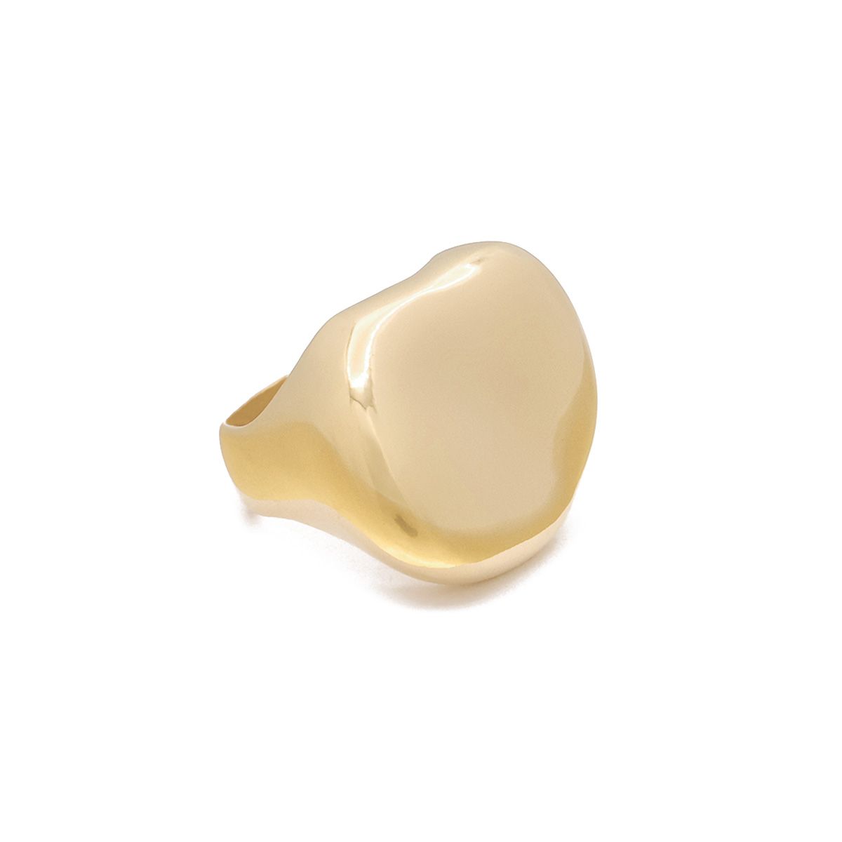 Bague "Crux" Argent 925 / 1000 doré Bague "Crux" Argent 925 / 1000 doré